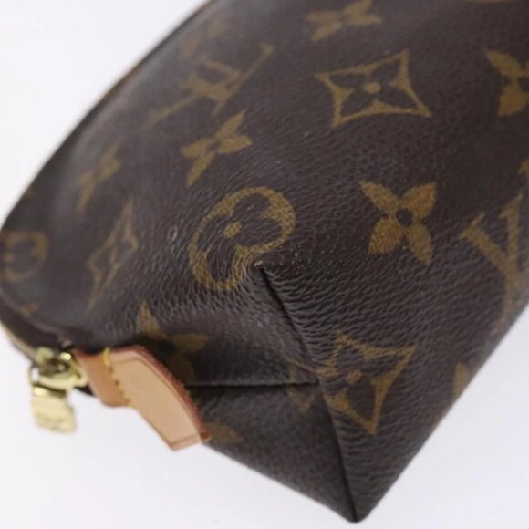 LOUIS VUITTON Monogram Pochette Cosmetic PM Pouch M43998 LV Auth 134599 - Picture 8 of 16